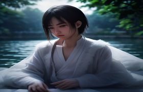 一位中年男性在澳门街头的彩票投注站前认真填写澳门六合彩投注单，神情专注